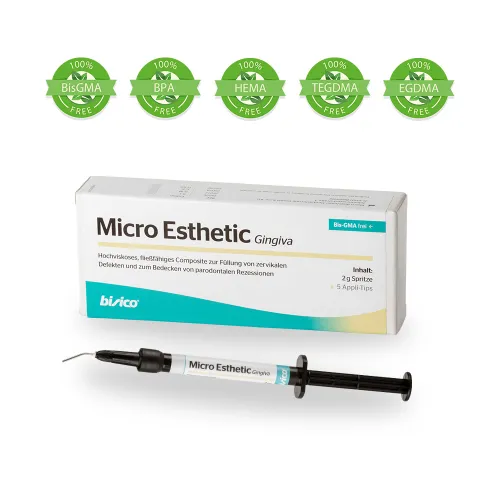 Упаковка Bisico Micro Esthetic Gingiva с русскоязычной маркировкой