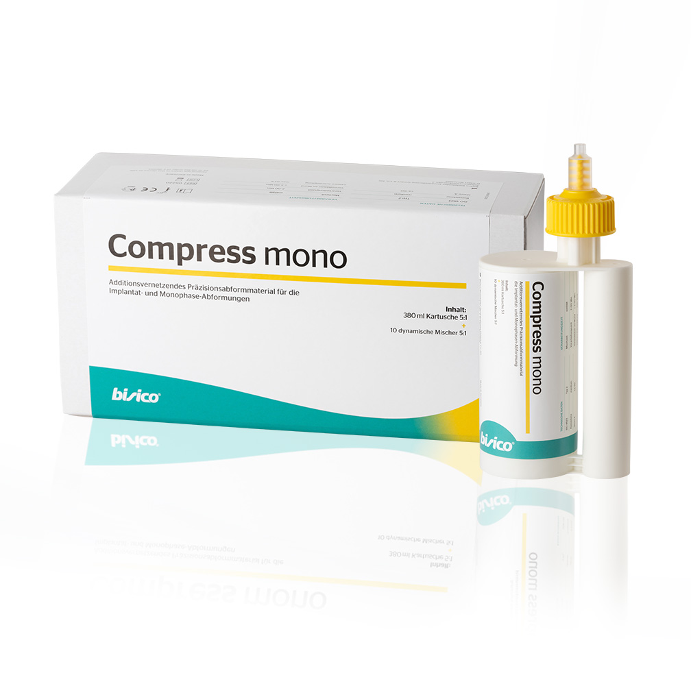 Монофазный материал Bisico Compress mono, картридж 380 мл